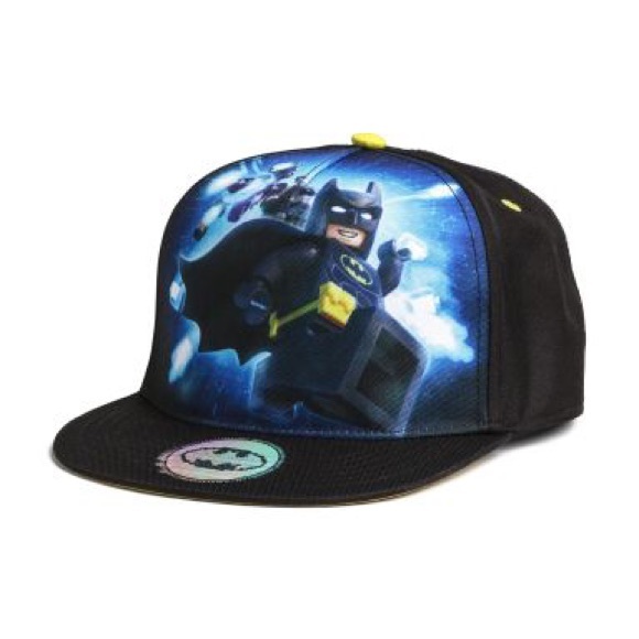 NEW H&M LEGO The Batman Movie Hero Figure Peaked Summer Adjustable Cotton Cap - Picture 8 of 8